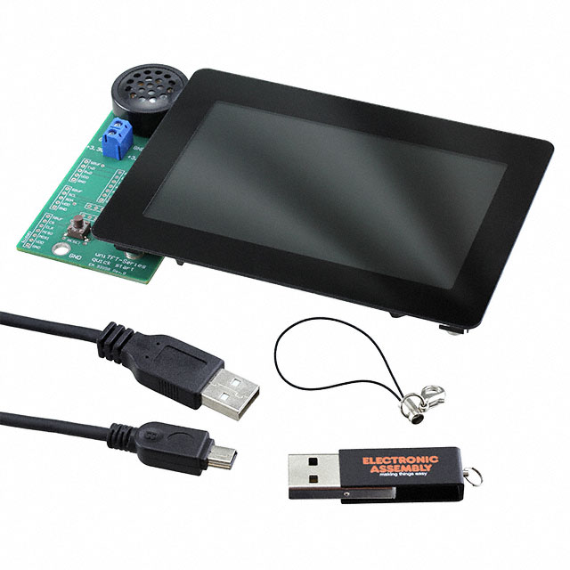 EA QUICKUNITFT050C Display Visions  Cartes et kits d'évaluation et de démonstration